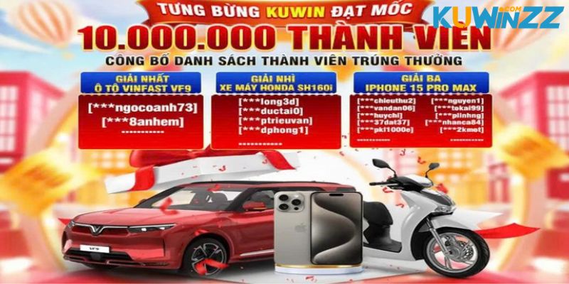 Điều kiện bắt buộc để nhận ưu đãi KUWIN thành công